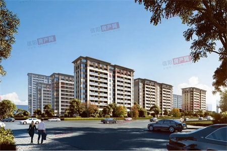阳光河畔87平套二好楼层带车库全明户型